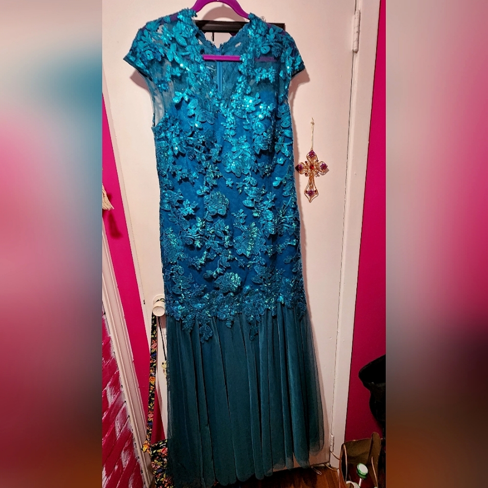 Jade Couture Gown